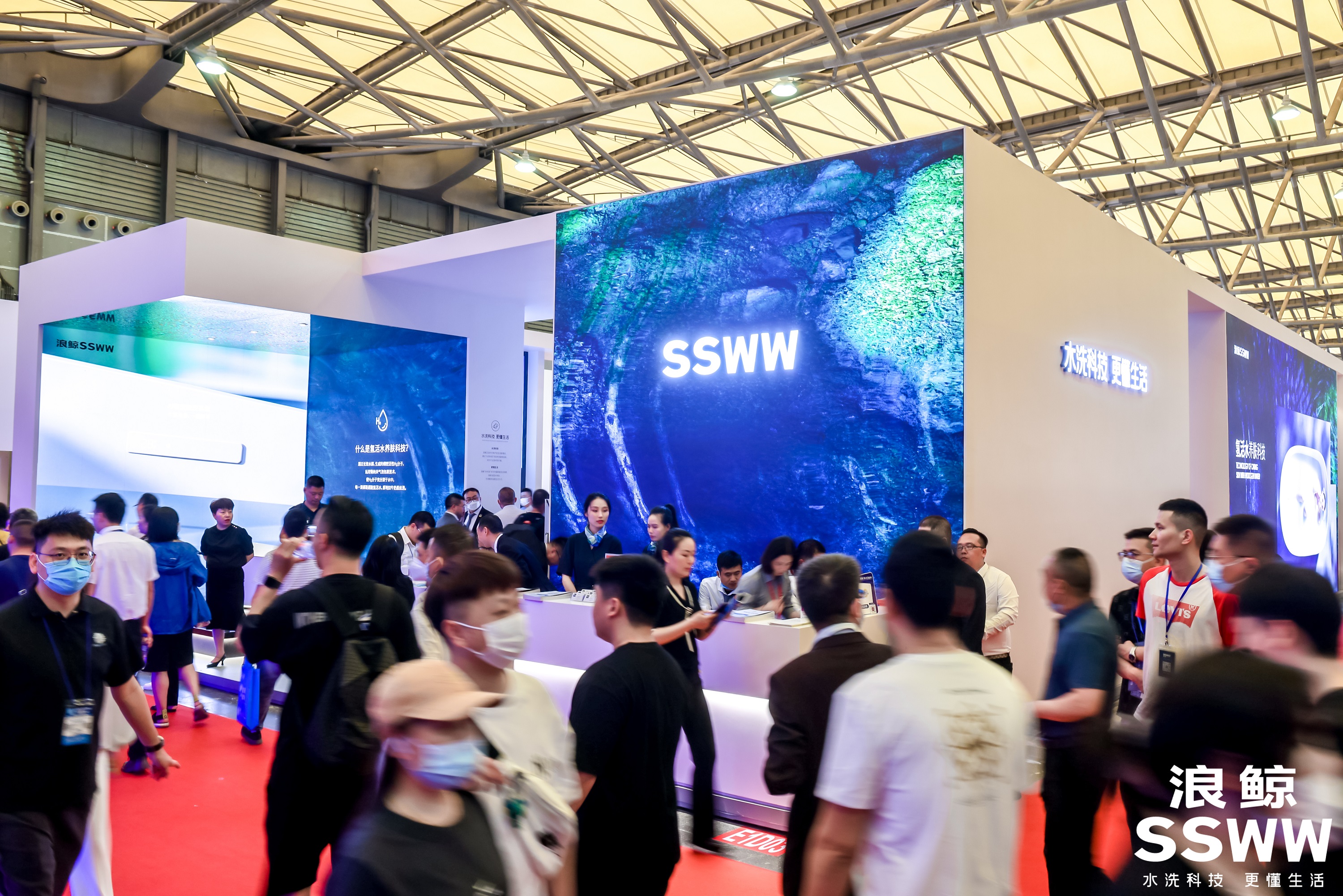 聚焦科技 强势出击！浪鲸卫浴闪耀2023上海厨卫展