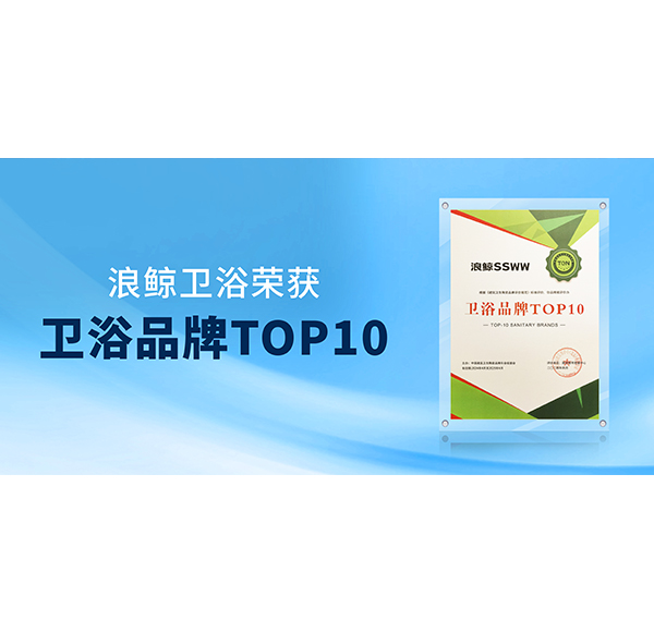 闪耀“行业两会”！浪鲸卫浴荣膺“卫浴品牌TOP10”与“国潮卫浴品牌典范”双项殊荣